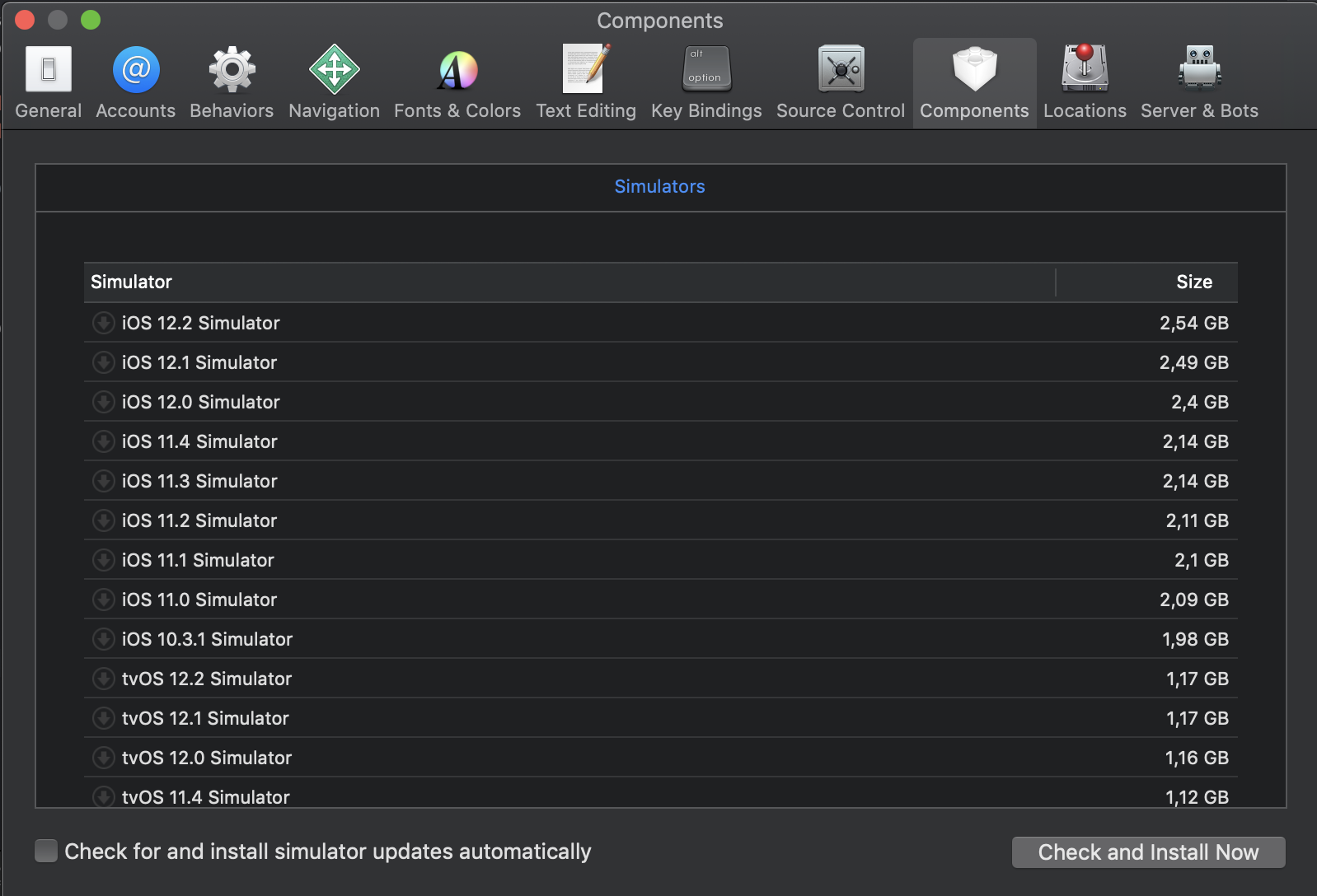 ios emulator for mac xcode